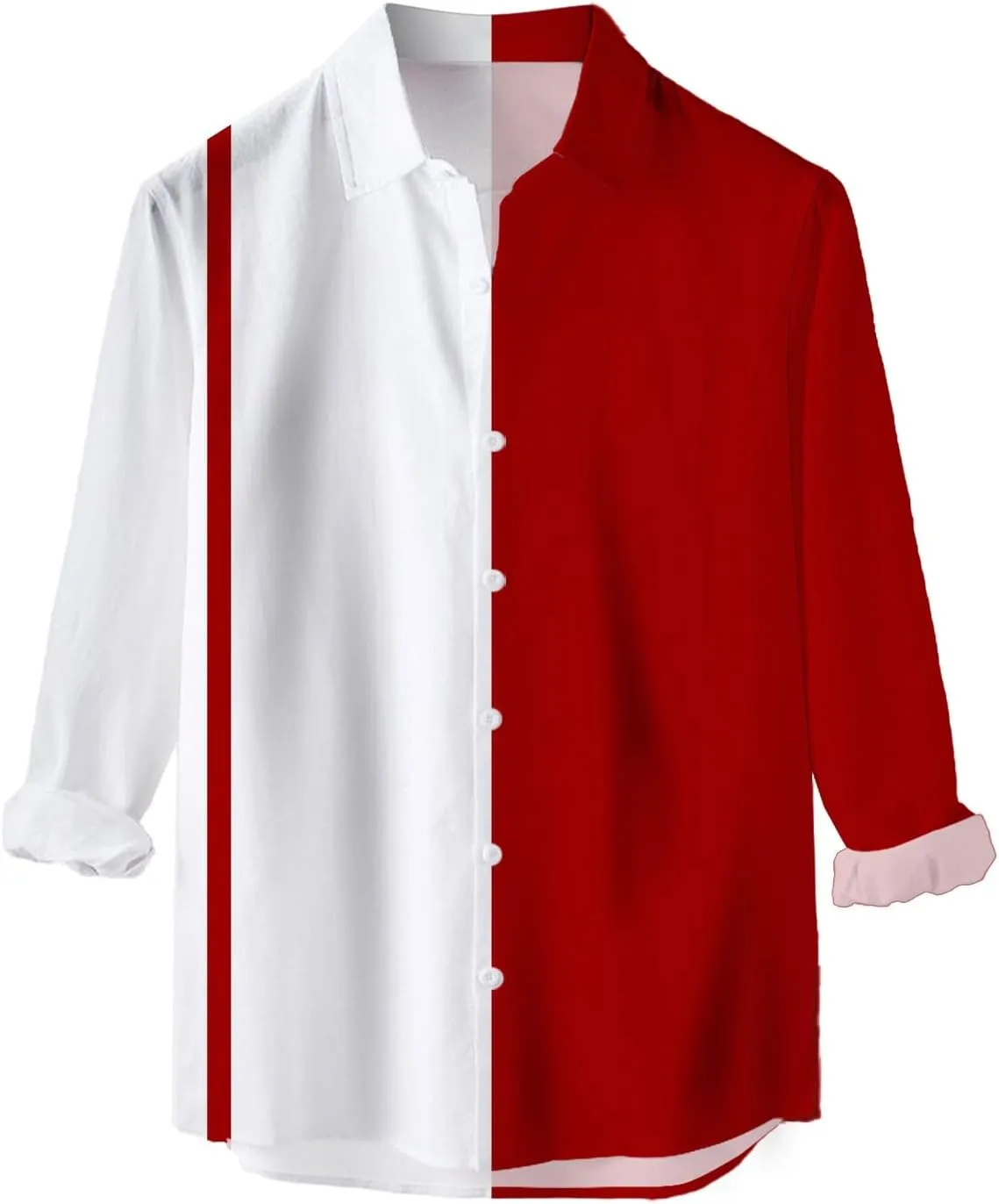 Men's Button Down Shirt 2024 Casual Mens Long Sleeved Stripe Self Cultivation Shirt Top Blouse
