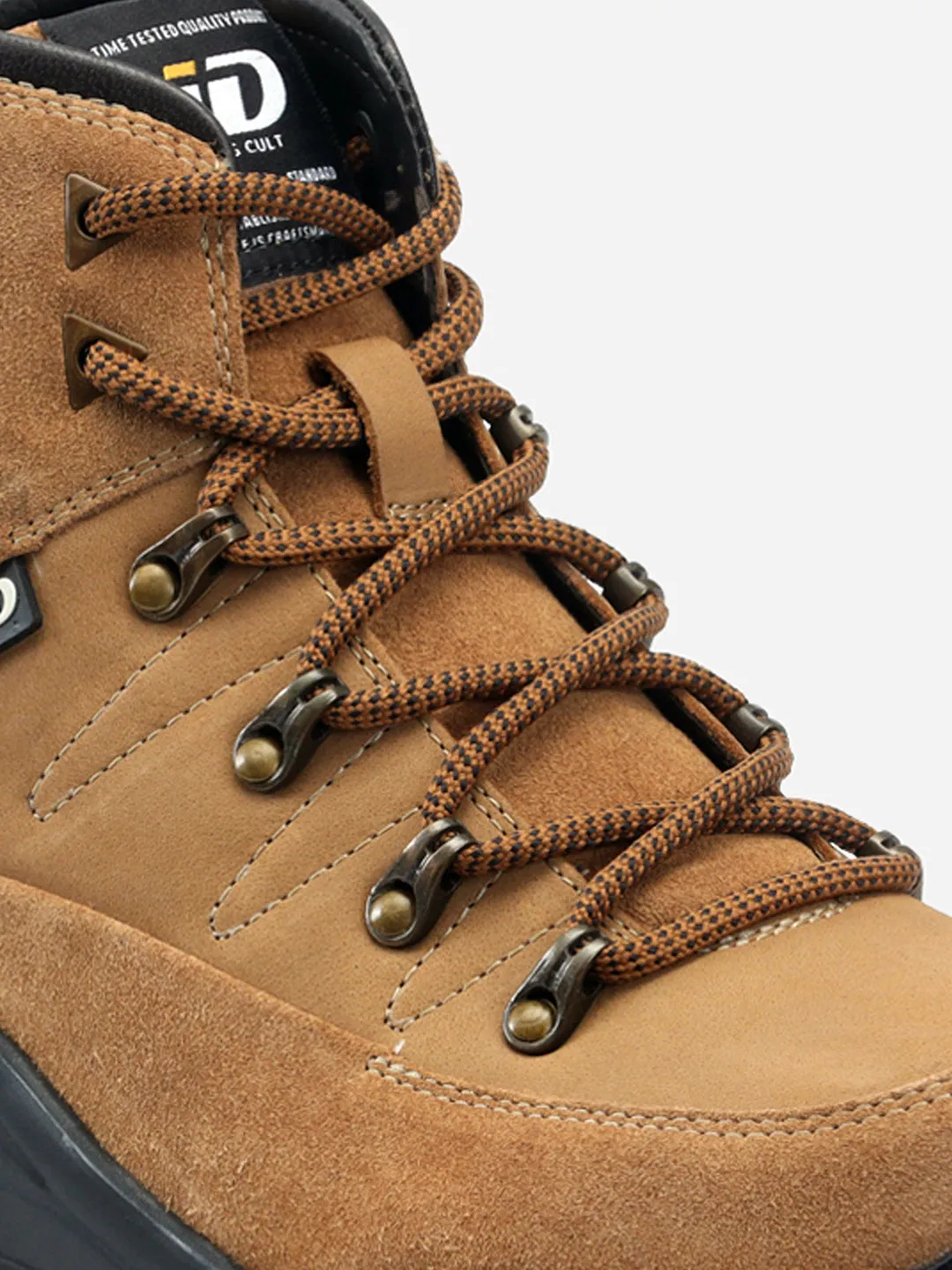 Men's Camel High Ankle Outdoor Boot (ID1093)