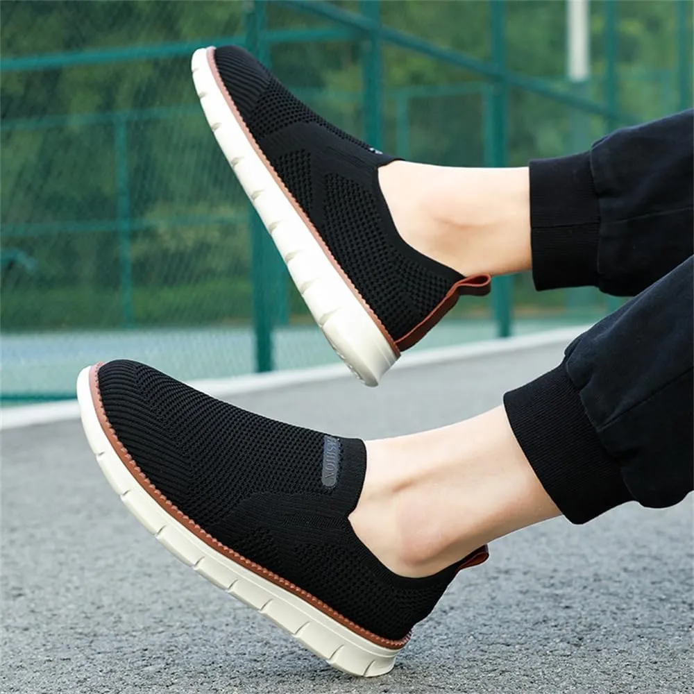 Men's Non Slip Running Shoes Slip On Casual Walking Shoes Fashion Mesh Sneakers Workout Sports Shoes