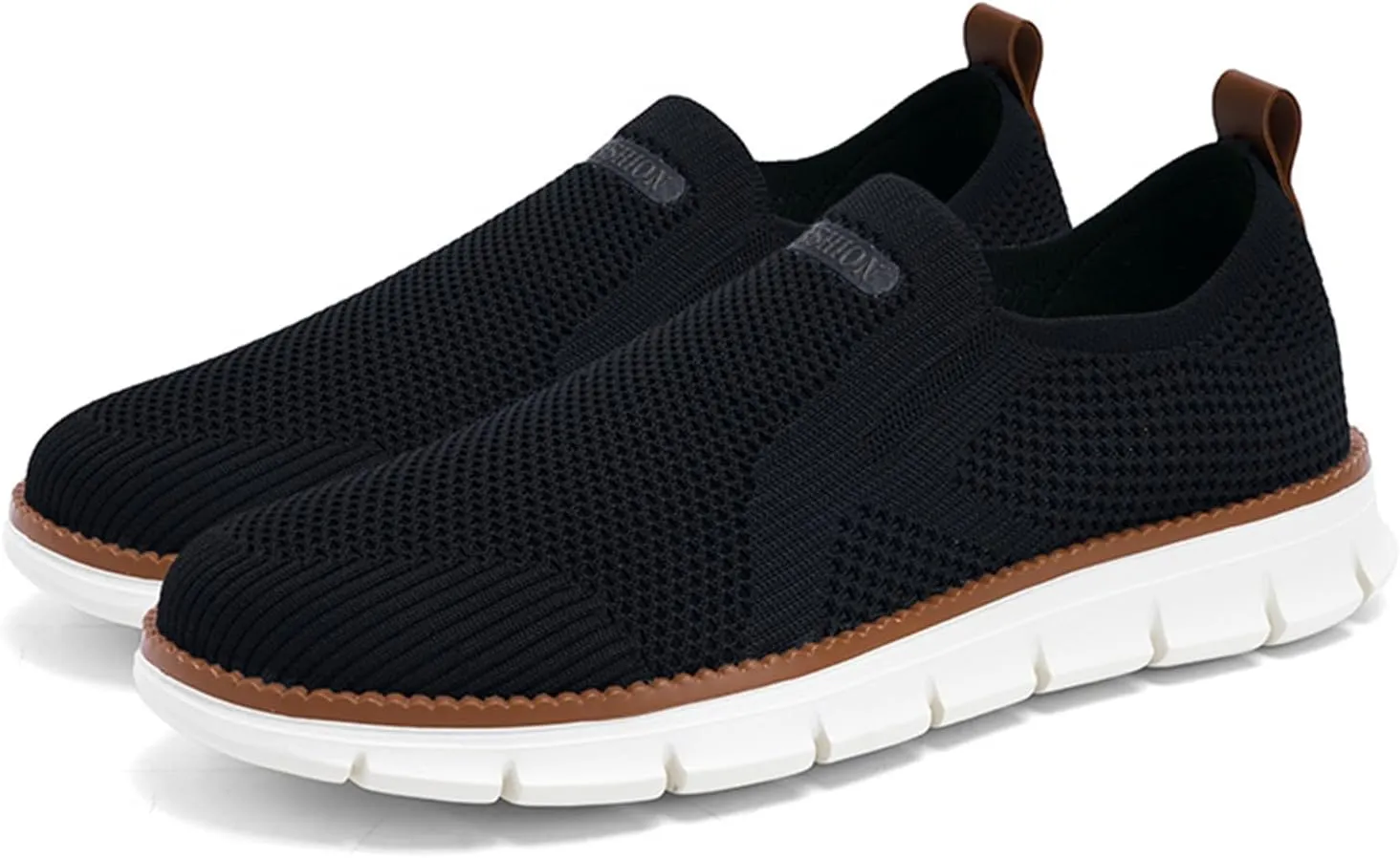 Men's Non Slip Running Shoes Slip On Casual Walking Shoes Fashion Mesh Sneakers Workout Sports Shoes