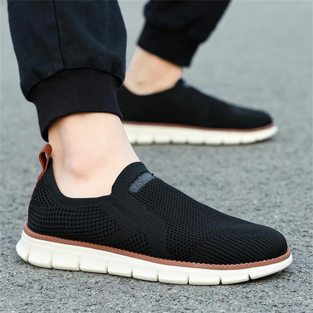 Men's Non Slip Running Shoes Slip On Casual Walking Shoes Fashion Mesh Sneakers Workout Sports Shoes