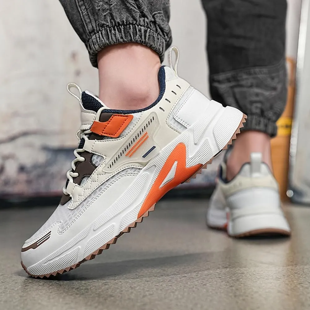 Mens Running Shoes Casual Tennis Walking Athletic Work Gym Fashion Lightweight Slip On Sneakers