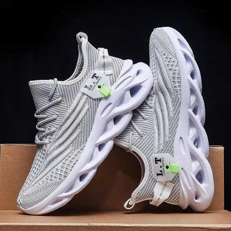 Mens Running Shoes for Men Sneakers Lightweight Jogging Walking Shoes Work Athletic Shoes for Women