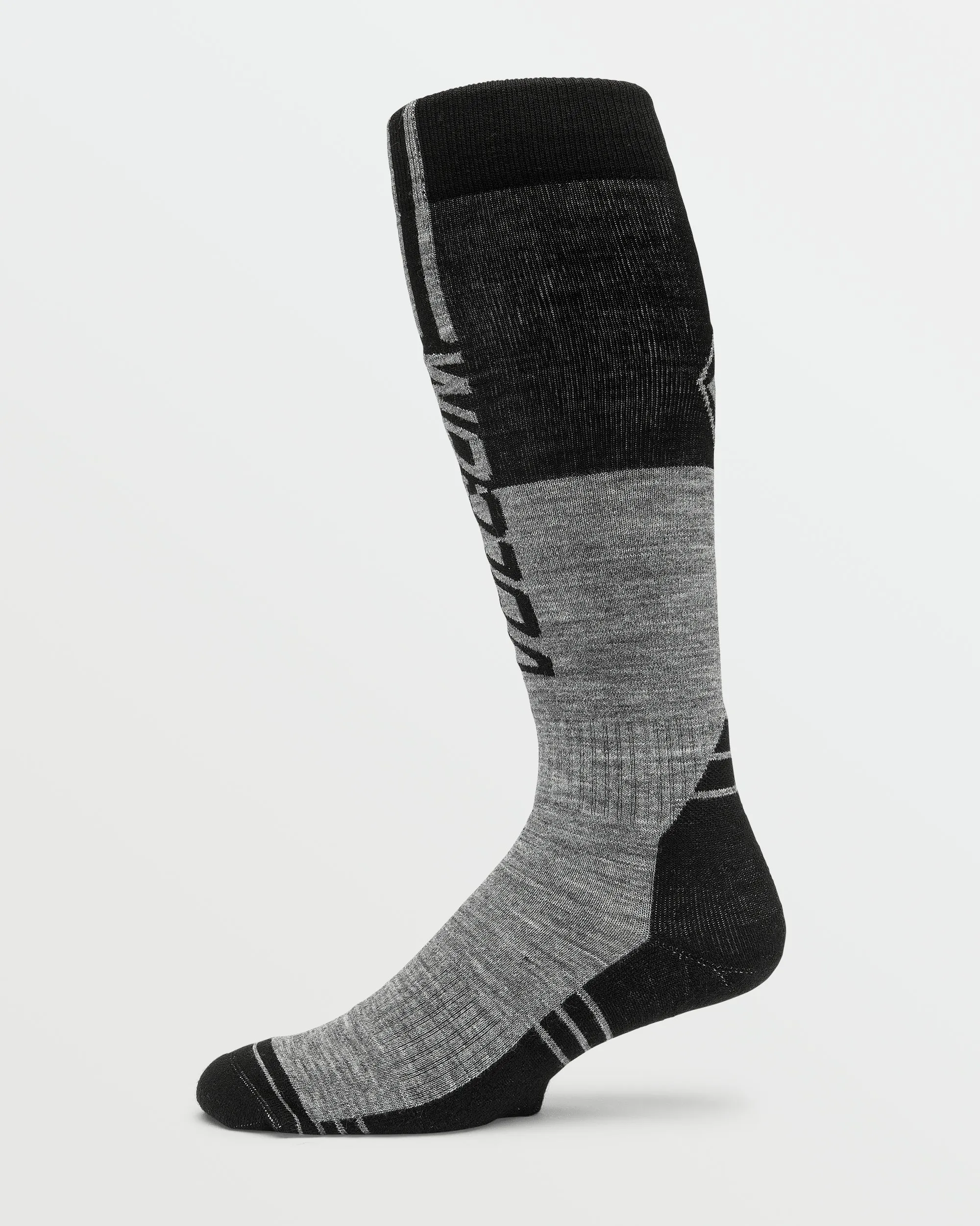 Mens Splitz Wool Blend Otc Sock - Heather Grey