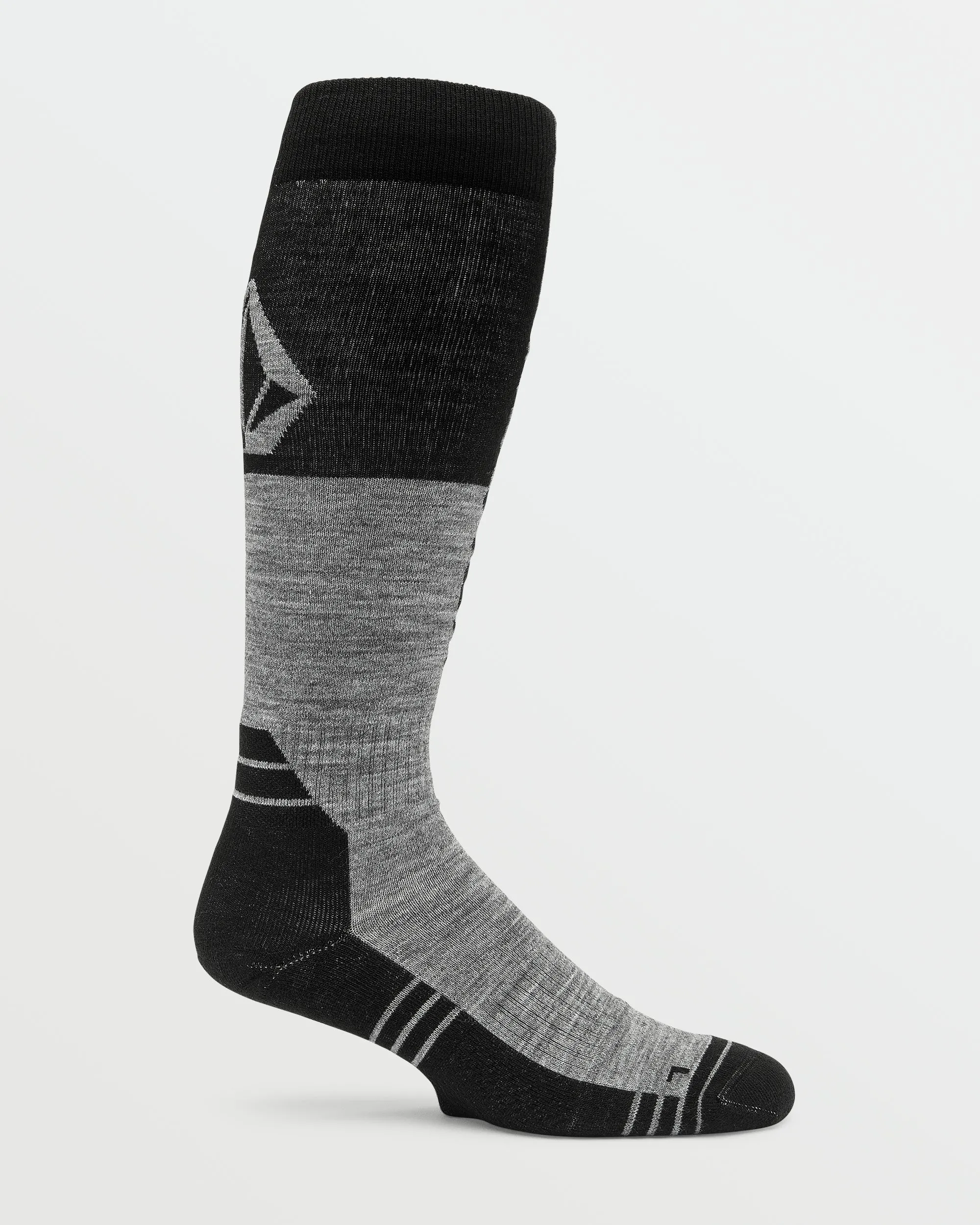 Mens Splitz Wool Blend Otc Sock - Heather Grey