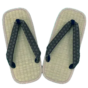 Men's Tatami setta sandals : Flex-leaf pattern