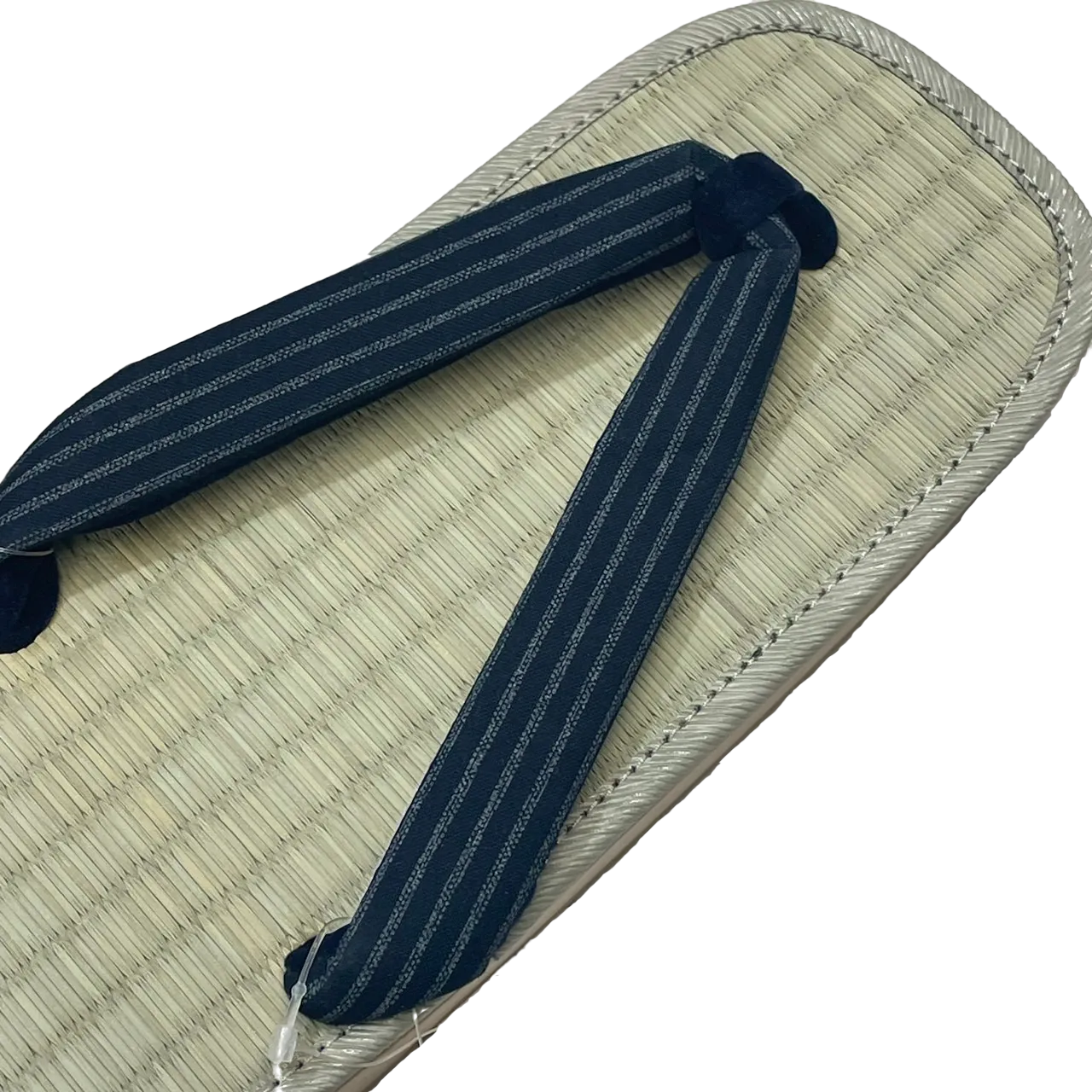 Men's Tatami setta sandals : Navy, Striped pattern