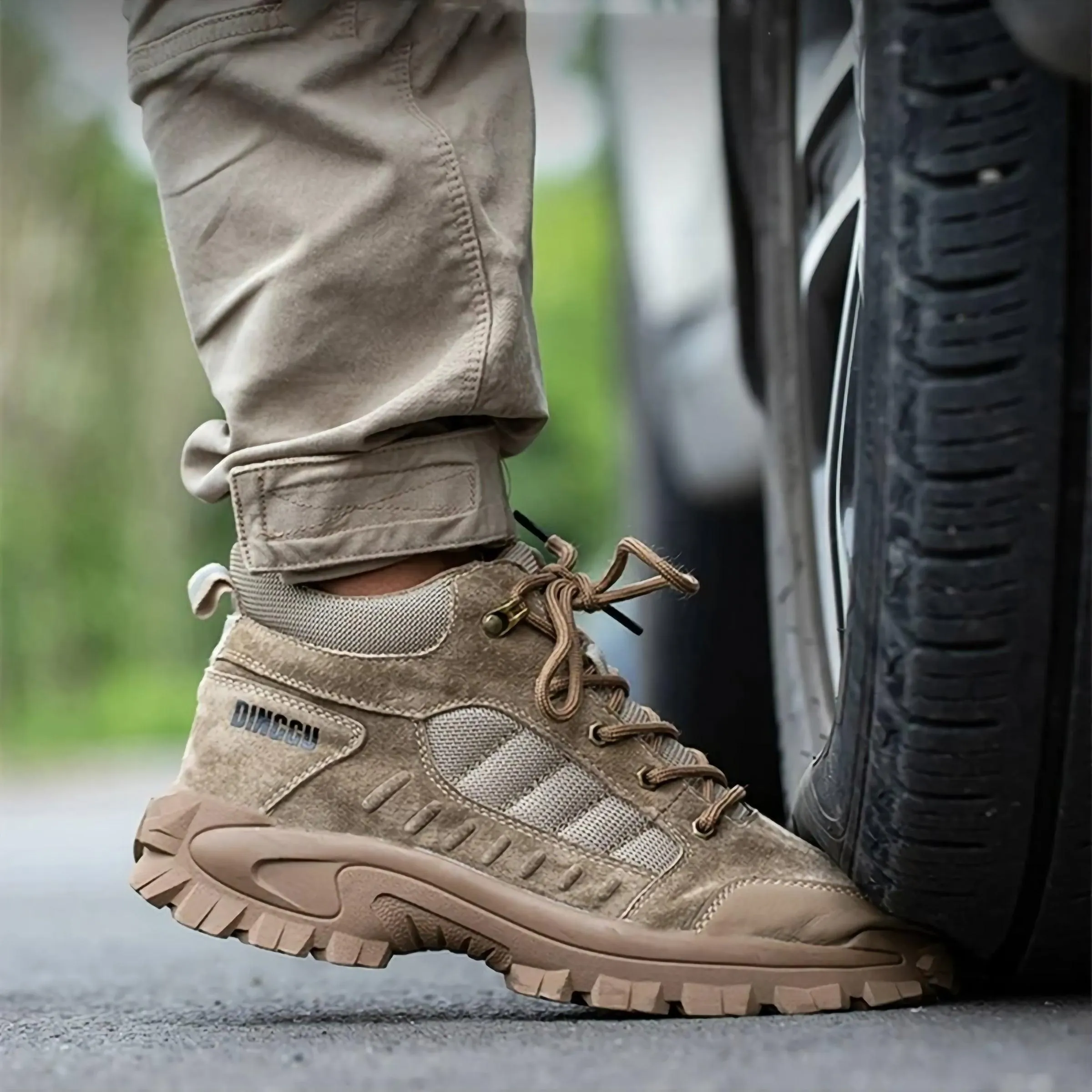 Men’s Winter Steel Toe Safety Boots – Heavy-Duty Protection for Industrial Work