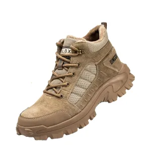 Men’s Winter Steel Toe Safety Boots – Heavy-Duty Protection for Industrial Work