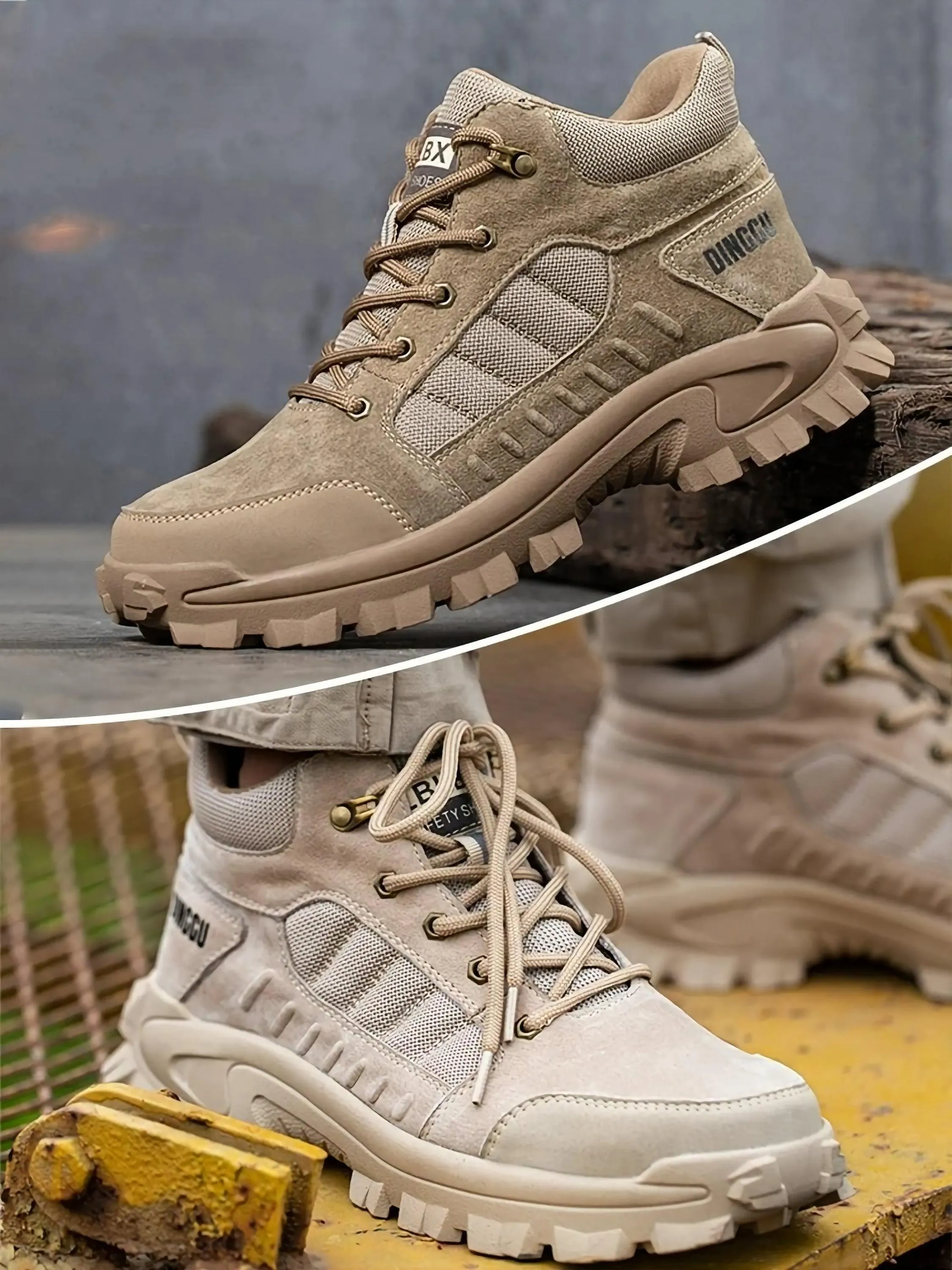 Men’s Winter Steel Toe Safety Boots – Heavy-Duty Protection for Industrial Work