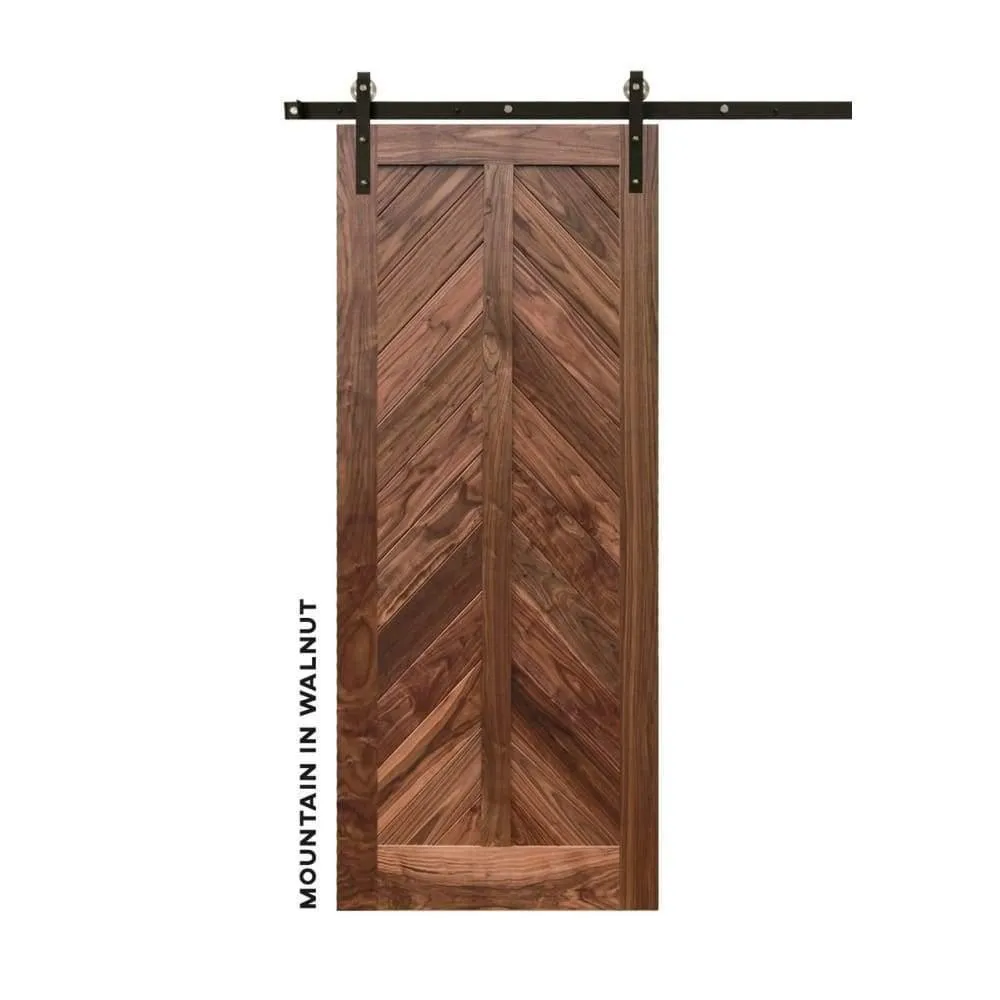 Mountain Chevron Swinging Interior Door