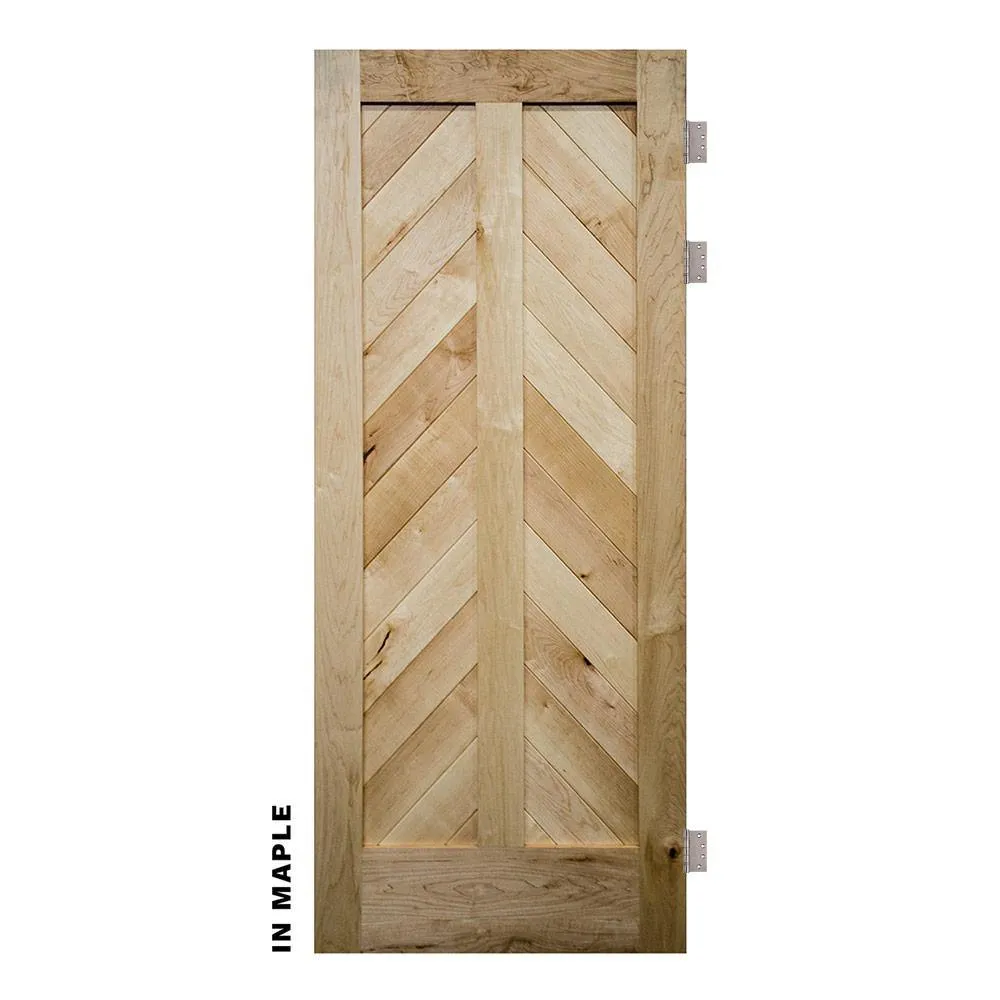Mountain Chevron Swinging Interior Door