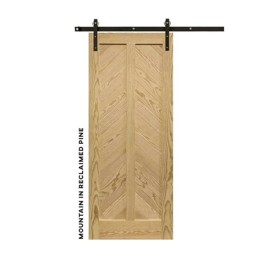 Mountain Chevron Swinging Interior Door