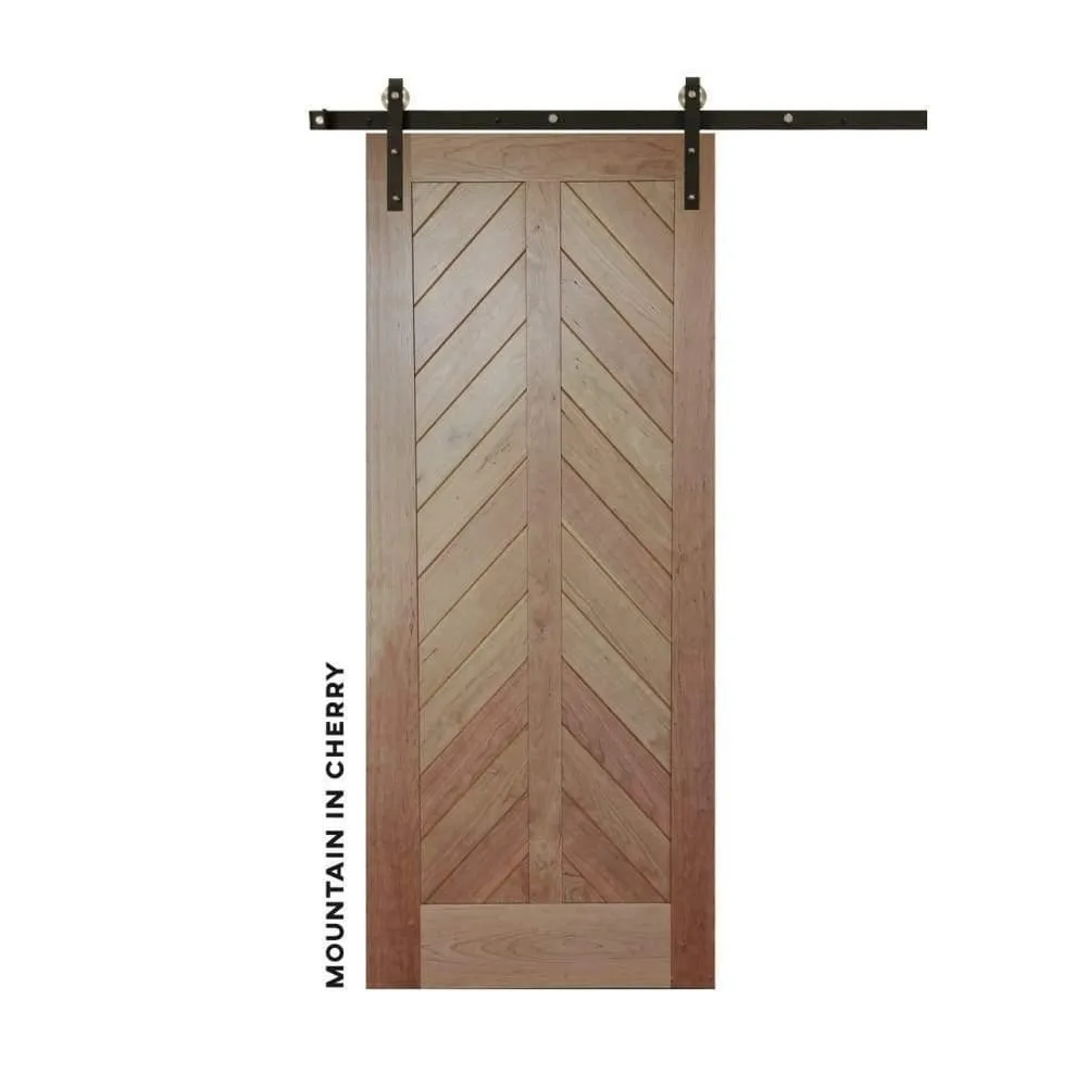 Mountain Chevron Swinging Interior Door