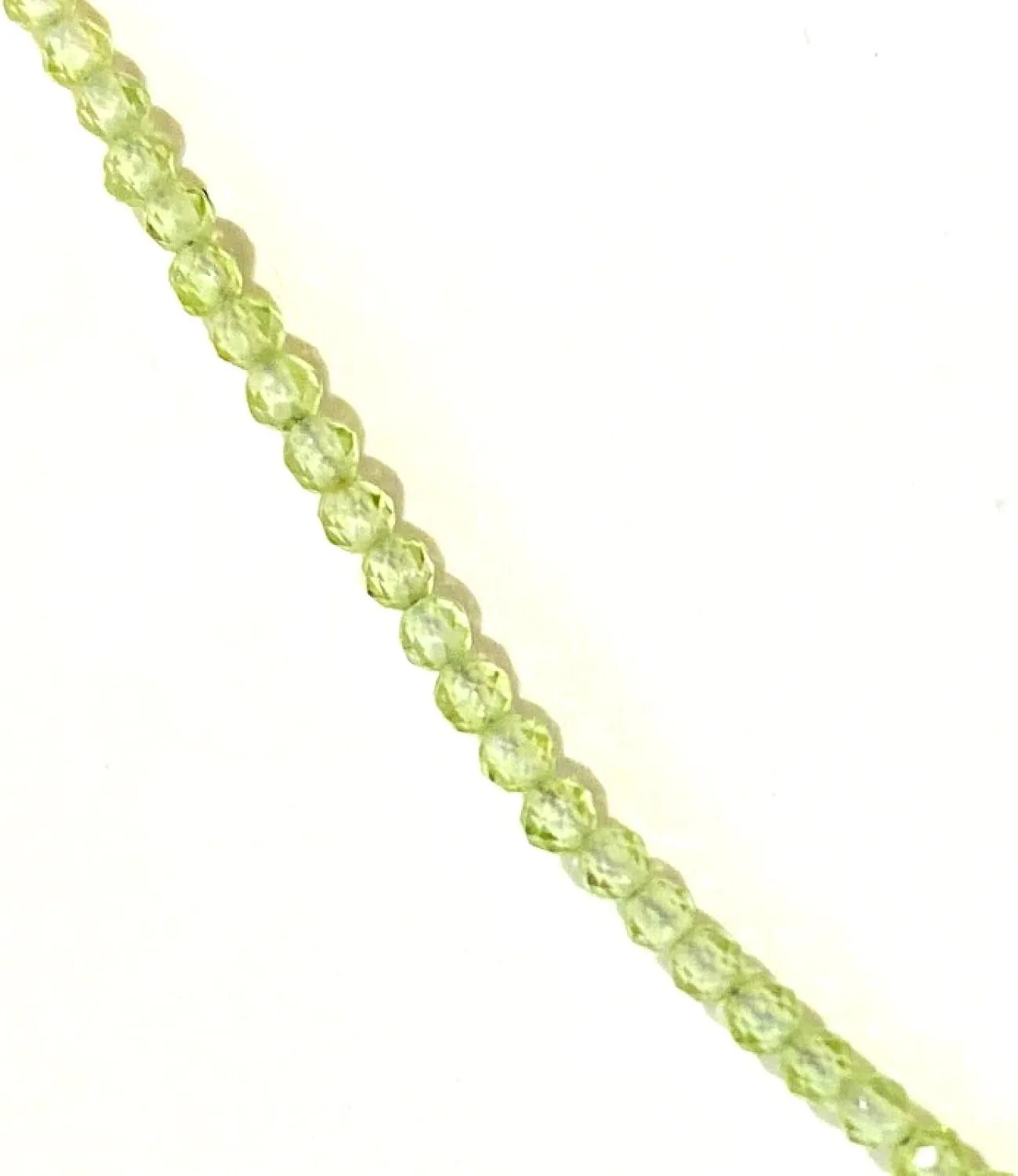Natural Stone 2MM Crystal Bead Bracelets for Women Chain Handmade Minimalist Jewelry Friendship Bracelets,Olives 2mm