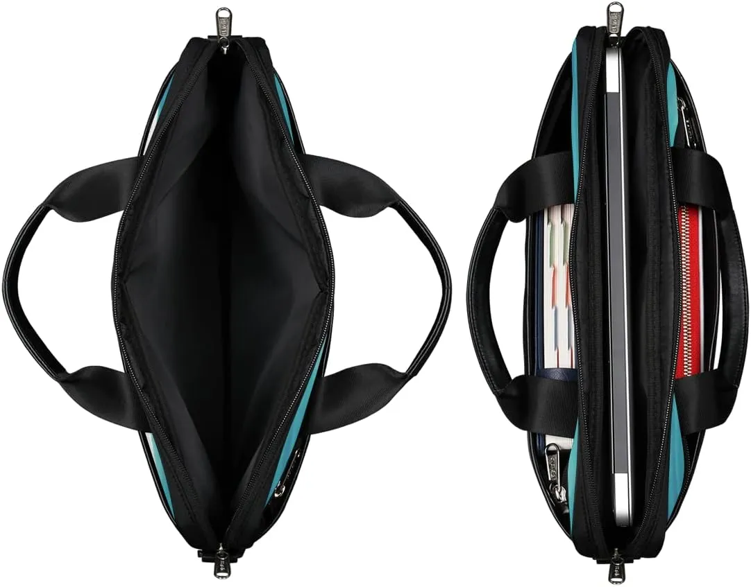 Palm Leaves Tropical Sea Beach Laptop Shoulder Messenger Bag Waterproof Laptop Briefcase Case Sleeve