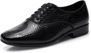 Professional Latin Dance Shoes for Men Rubber Sole Salsa Ballroom Tango Shoes Swing Performance Dance Shoes
