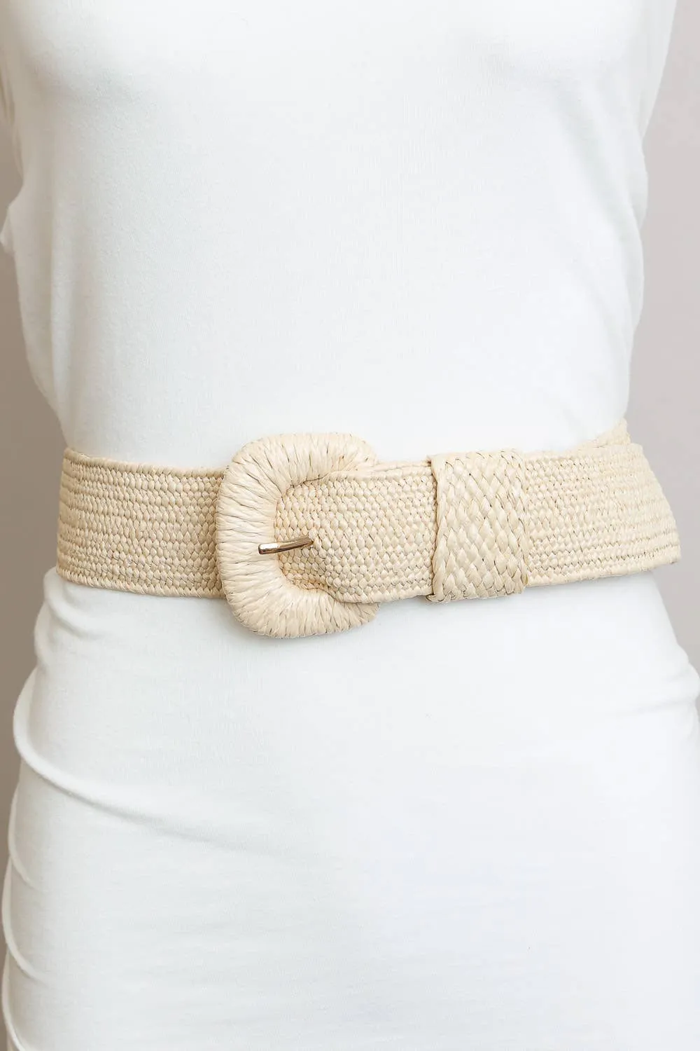 Raffia Belt