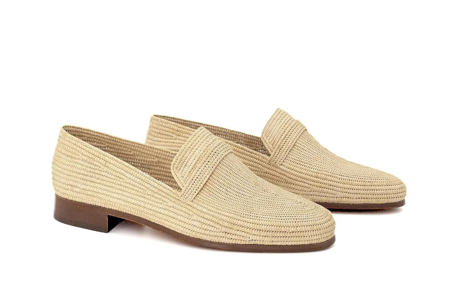 Raffia shoes for Men, raffia moccasins, Raffia loafers for men, Moroccan raffia shoes, Oxfords raffia shoes, Moccasin for men, Palm leaves shoe