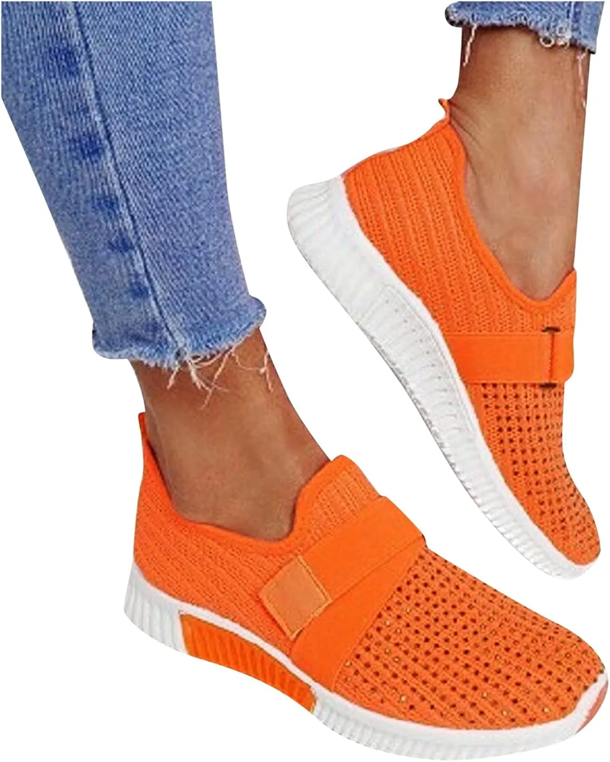 SBGMoSJ Platform Wedge Sneakers for Women Dressy Sneakers for Women 2023 Slip On Wide Black Shoes Women Sneakers Chunky Women's Sneakers Wide Toe Box Athletic Walking Shoes Women Wide Toe Box