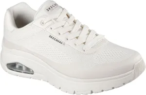 Skechers - Mens Uno Flex - Spring On Air Sneakers, Color Off White, Size: 10.5 M US