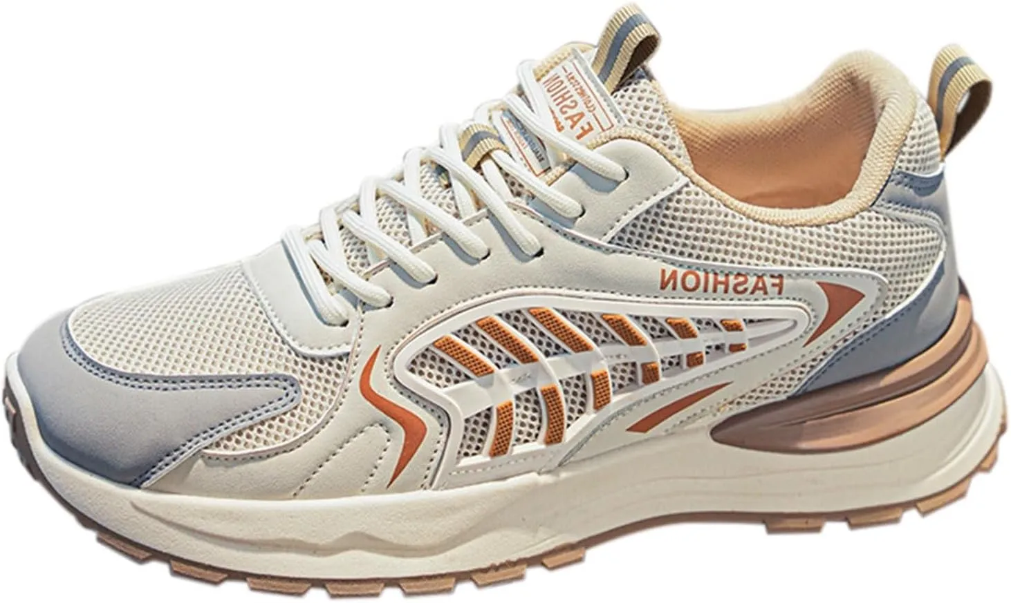 Sneakers for Women Mesh Lightweight Breathable Running Shoes Non Slip Women's Tennis Shoes Lace Up Casual Shoes