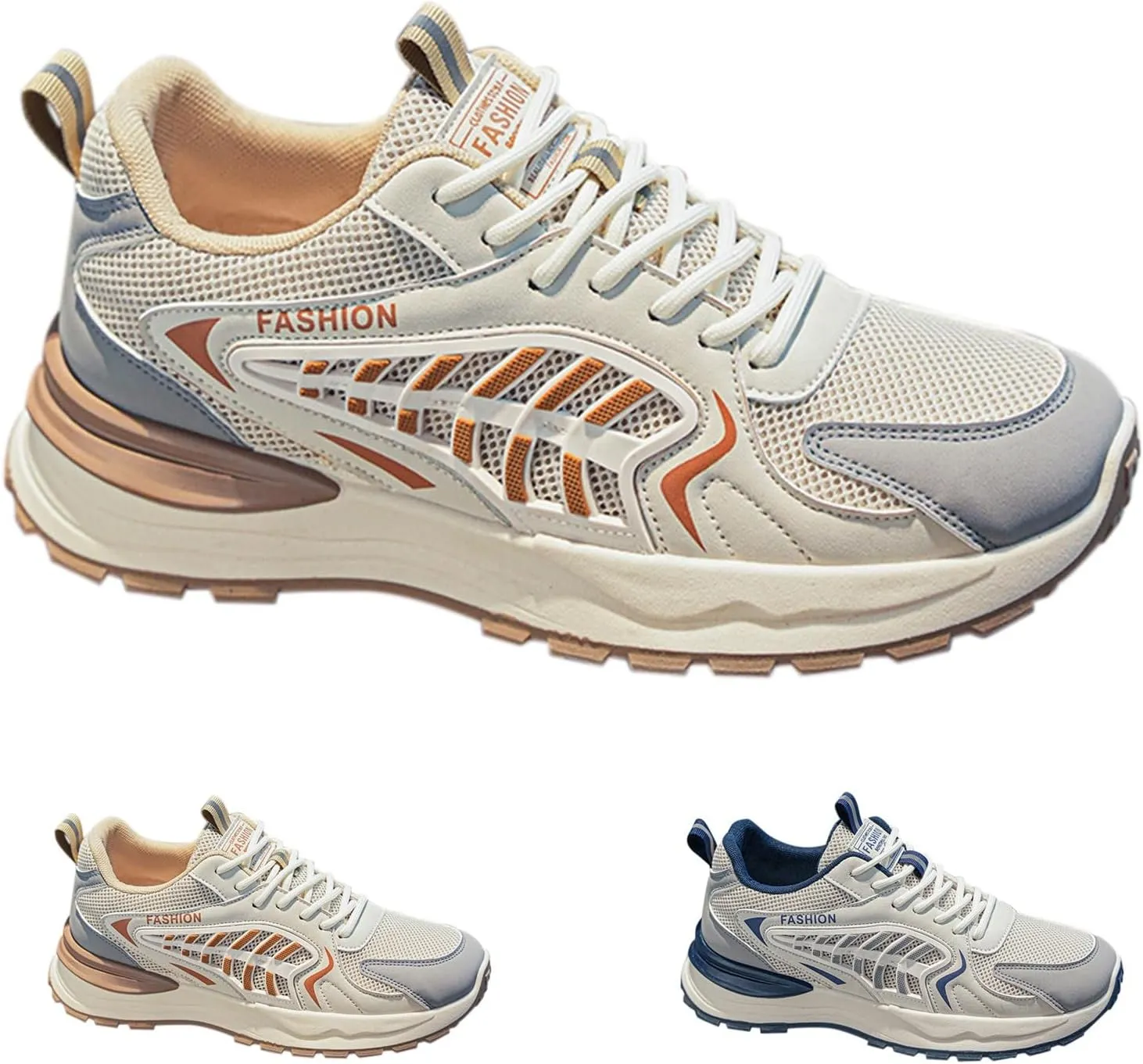 Sneakers for Women Mesh Lightweight Breathable Running Shoes Non Slip Women's Tennis Shoes Lace Up Casual Shoes