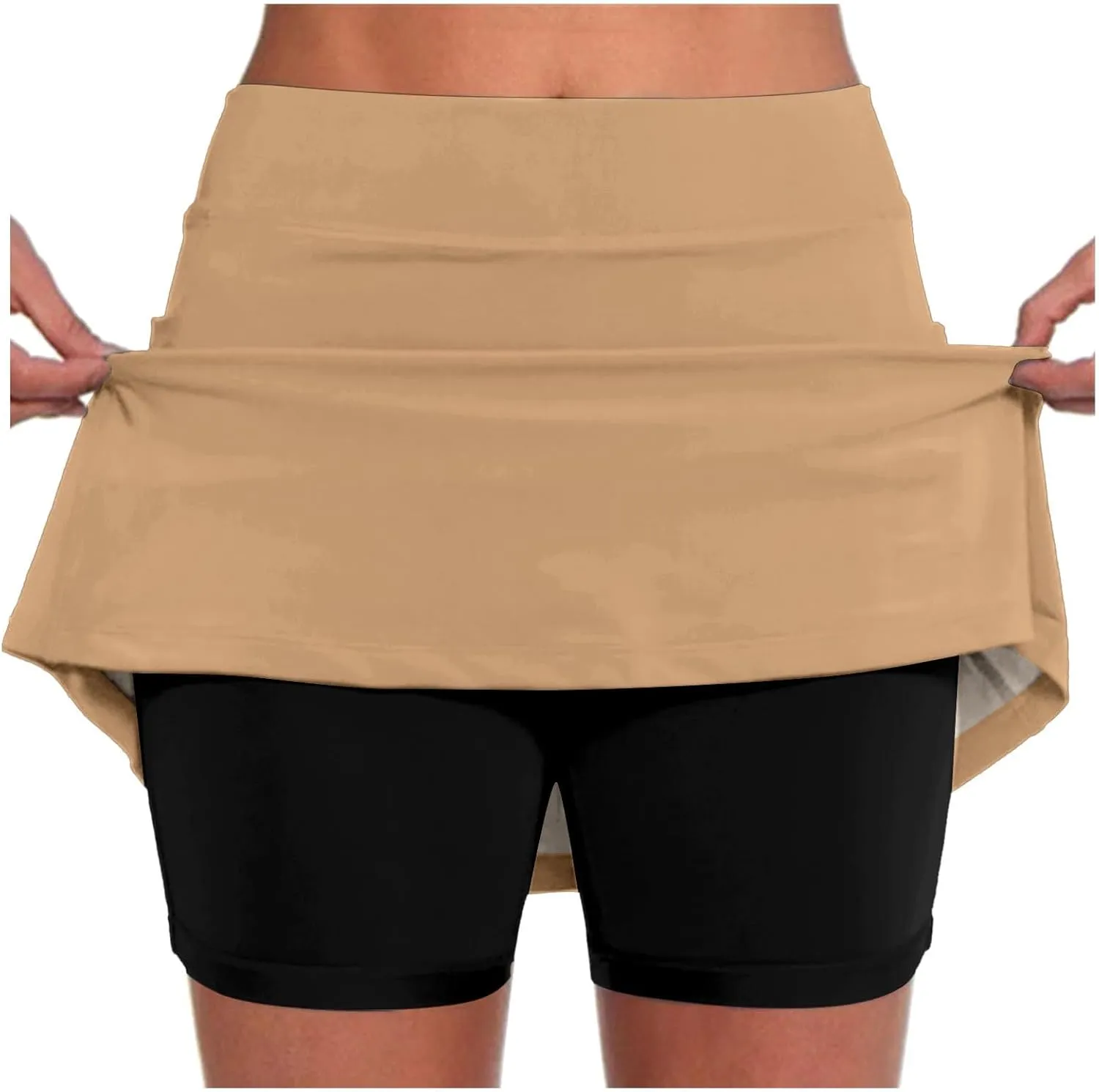 Sport Skirts for Women with Shorts Athletic Golf Skorts Workout Running Skirt Sports Activewear with Shorts Pockets