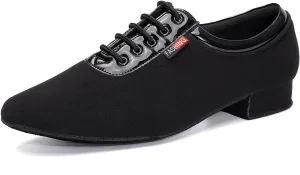 SWDZM Mens Latin Dance Shoes Breathable Ballroom Salsa Modern Tango Practice Dance Shoes