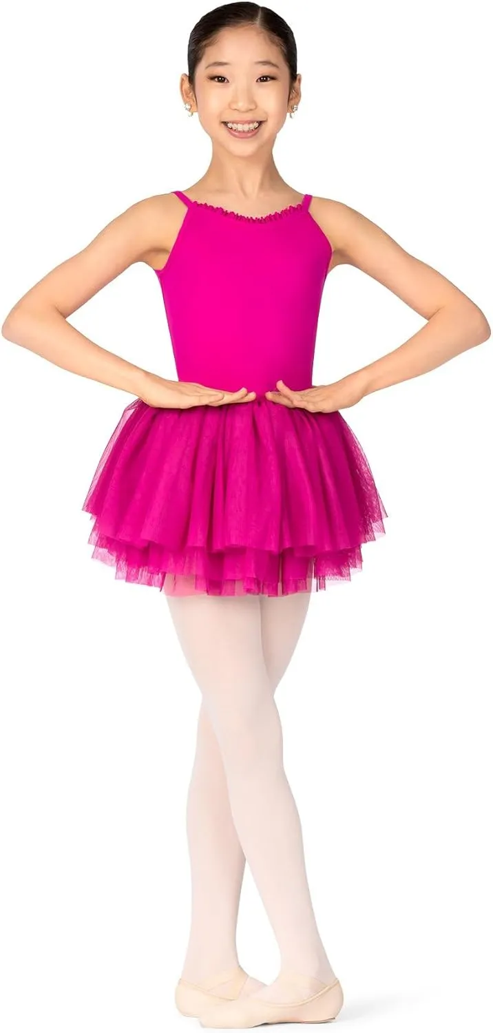 Theatricals Girls Ruffled Front Camisole Tutu Dress