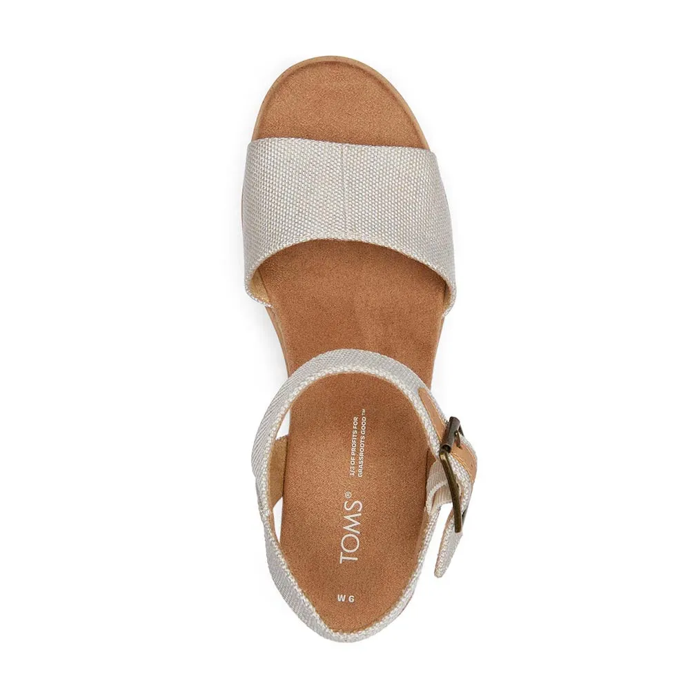 TOMS Women Diana Natural Yarn Dye Sandals