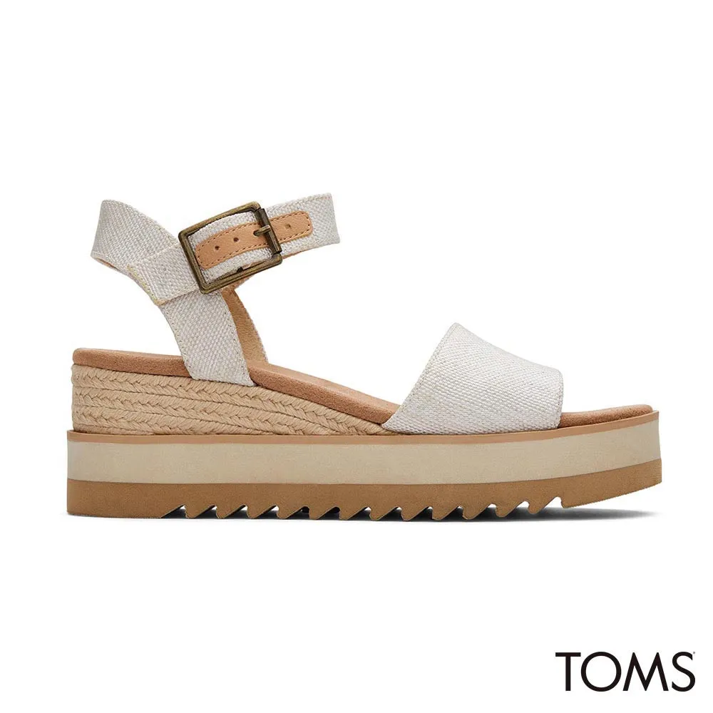 TOMS Women Diana Natural Yarn Dye Sandals