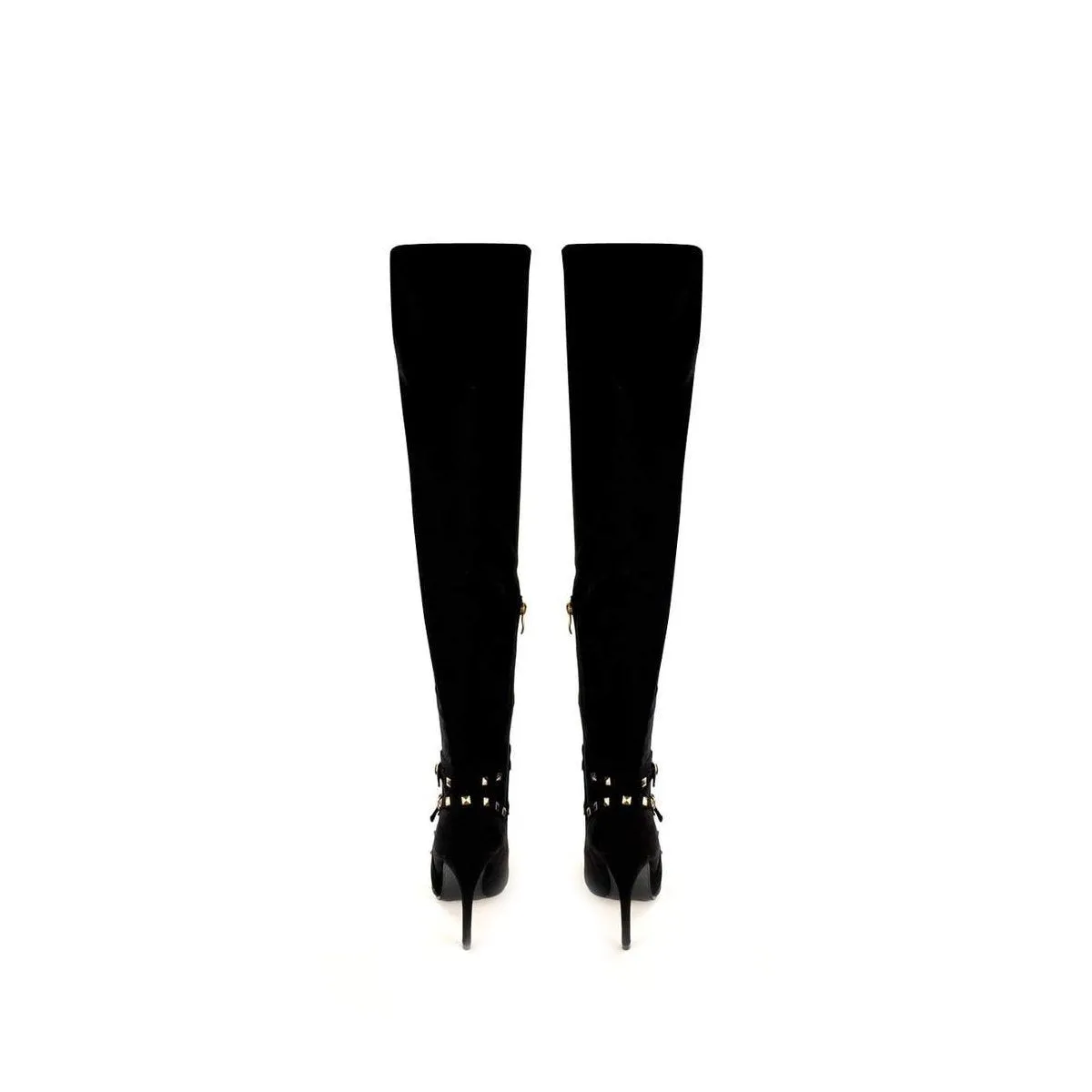 Torie Over Knee Stud Trim Boot