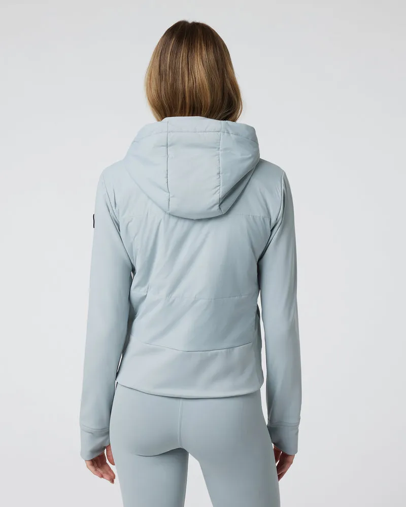 Vuori Chilled Out Full Zip - CHALK BLUE