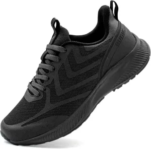 Wide Toe Box Sneakers for Women - Extra Wide Width Lightweight Running Shoes, Breathable Walking Tennis Shoes with Arch Support and Non-Slip Rubber Outsole