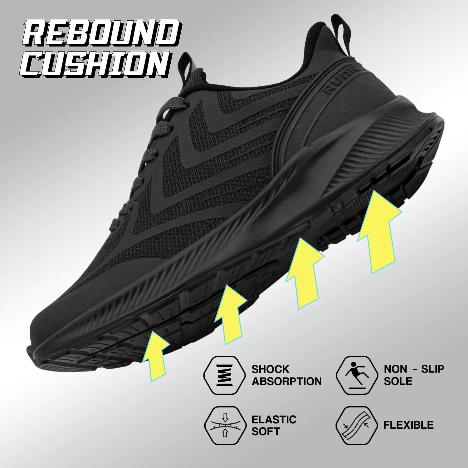 Wide Toe Box Sneakers for Women - Extra Wide Width Lightweight Running Shoes, Breathable Walking Tennis Shoes with Arch Support and Non-Slip Rubber Outsole