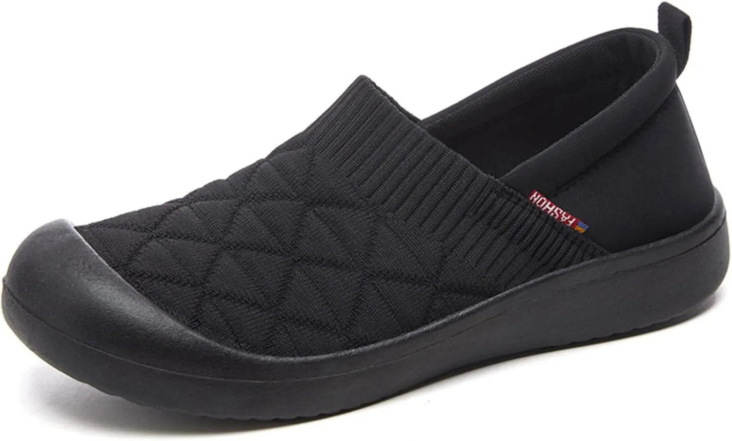 Women's Breathable Walking Shoes Wide Toe Box Flats Shoes Comfortable Casual Running Sneakers Non-Slip Tennis Shoe Cozy Slip-on Sneaker Garden Loafers