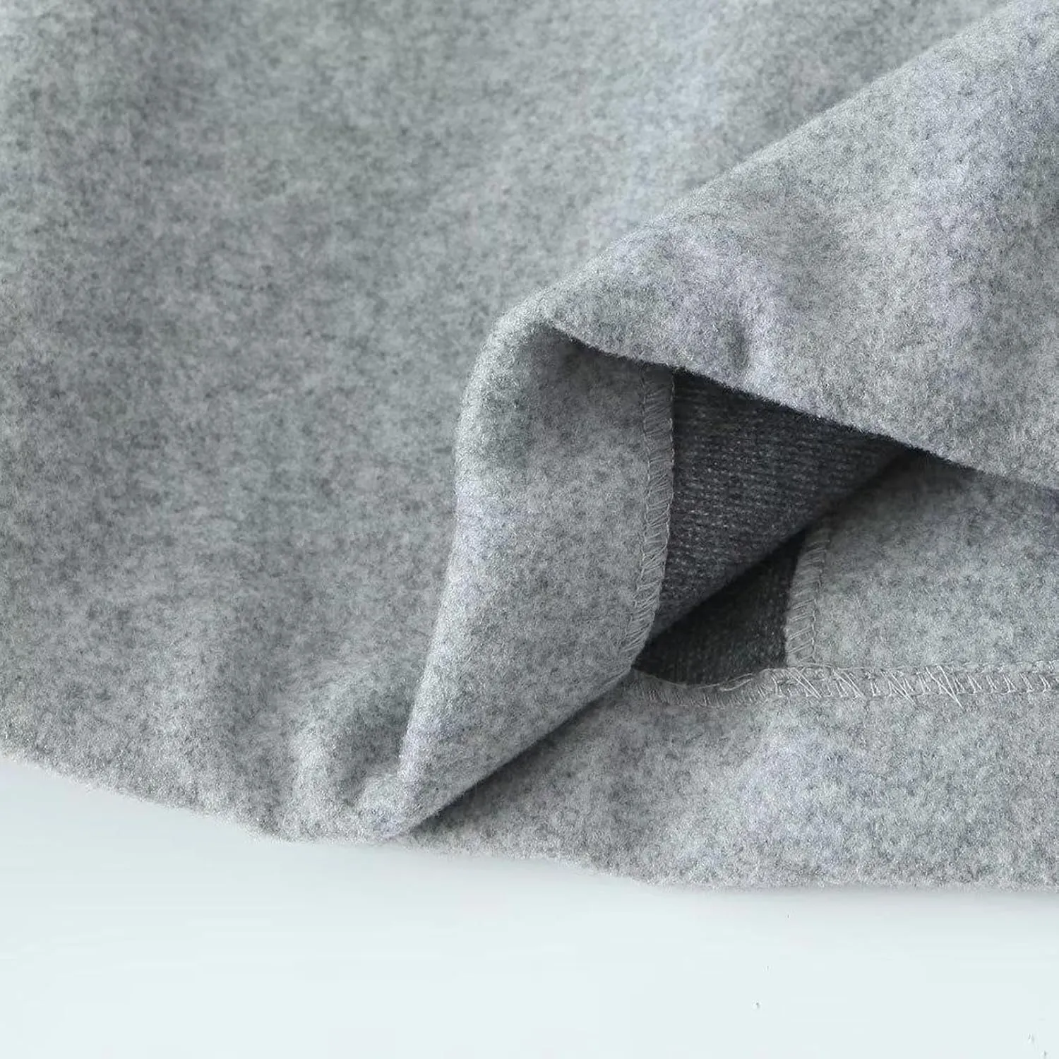 Women's Casual Oversized Wool Blend Bomber Jacket Full Zip Up Long Sleeve Active Coat Warm Cozy Cropped Trench Coats