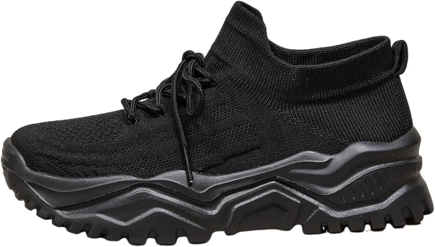 Women's Slip On Walking Shoes Casual Athletic Running Shoes Comfortable Lightweight Workout Sneakers Breathable Platform Gym Trainers Fashion Sneakers