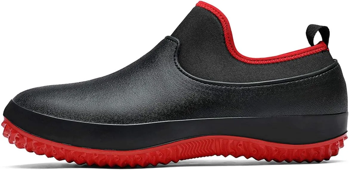 YUKTOPA Mens Womens Waterproof Non Slip Work Clogs Oil Resistant Chef Shoes Safety Garden Shoes Work Shoes
