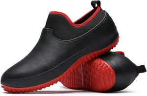 YUKTOPA Mens Womens Waterproof Non Slip Work Clogs Oil Resistant Chef Shoes Safety Garden Shoes Work Shoes
